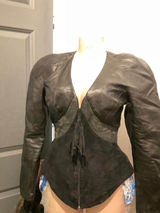 Cache Jackets & Blazers - Vintage cache leather jacket ( all reasonable offers considered )
